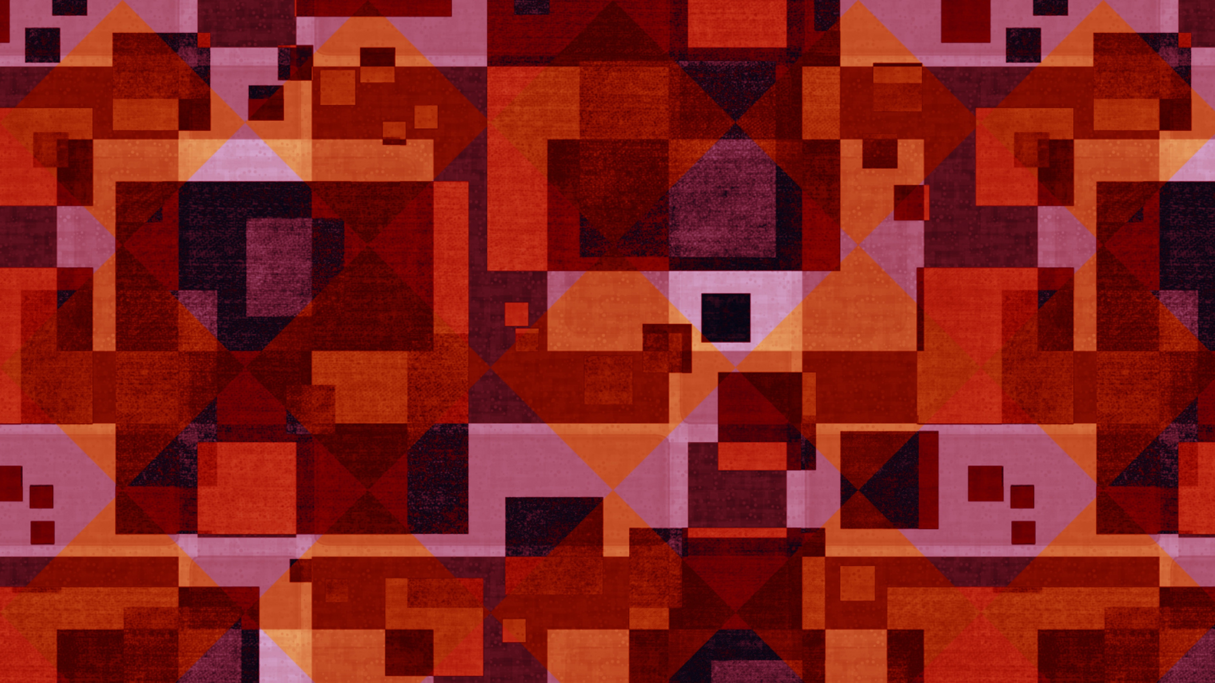 A cubism painting evoking busy organization.